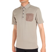 トミーアーマー（Tommy Armour）（メンズ）ゴルフウェア 半袖ポケット付きポロシャツ TANKH23S030019 BGE