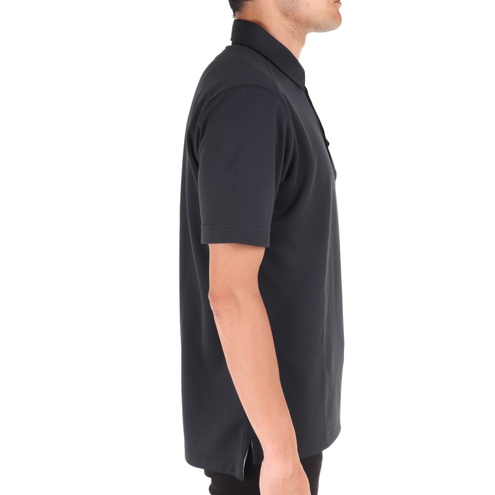 トミーアーマー（Tommy Armour）（メンズ）ゴルフウェア 半袖ポケット付きポロシャツ TANKH23S030019 BLK