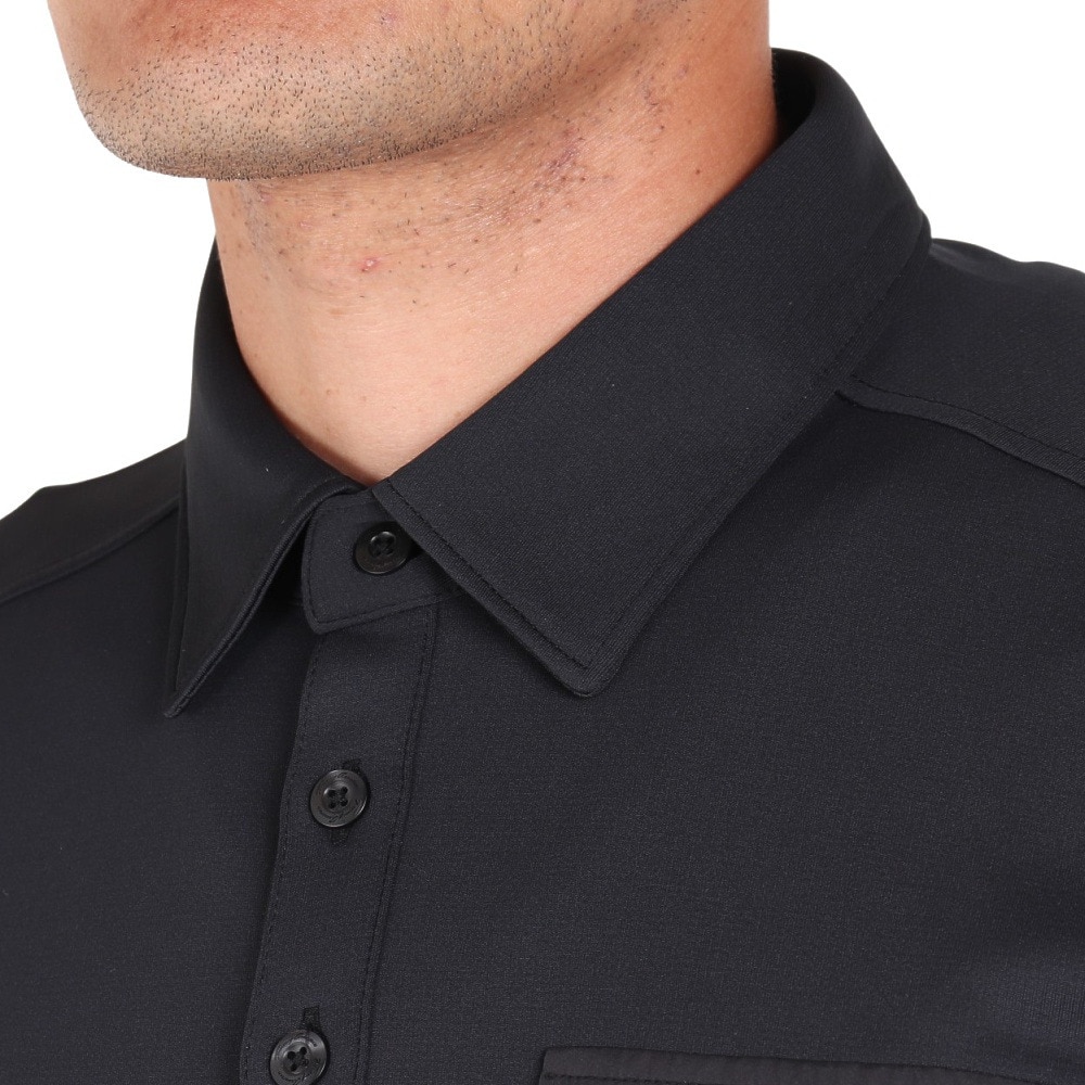 トミーアーマー（Tommy Armour）（メンズ）ゴルフウェア 半袖ポケット付きポロシャツ TANKH23S030019 BLK