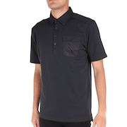 トミーアーマー（Tommy Armour）（メンズ）ゴルフウェア 半袖ポケット付きポロシャツ TANKH23S030019 BLK