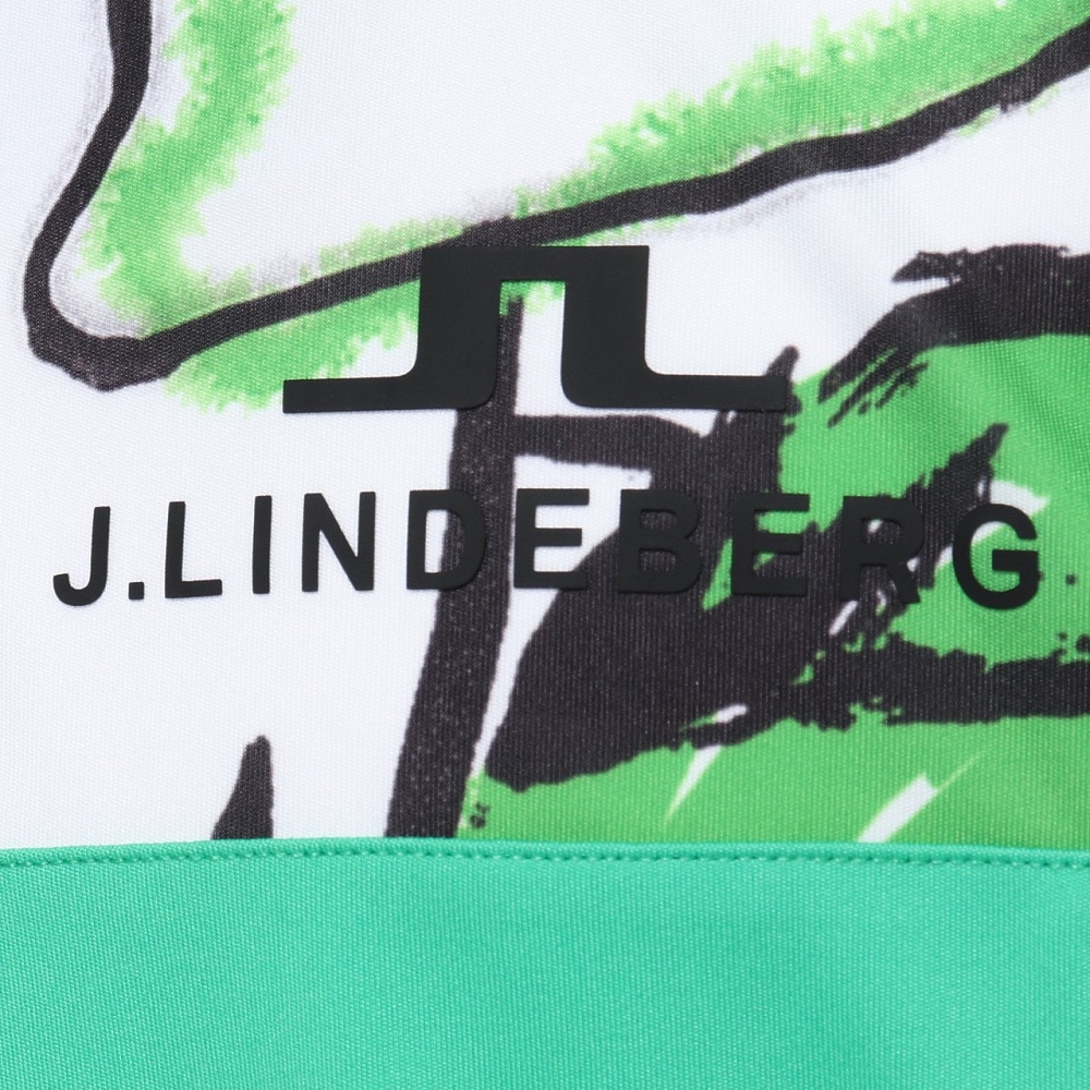 J.LINDEBERG（メンズ）ゴルフウェア 吸汗 速乾 半袖ポロシャツ 071-28355-025