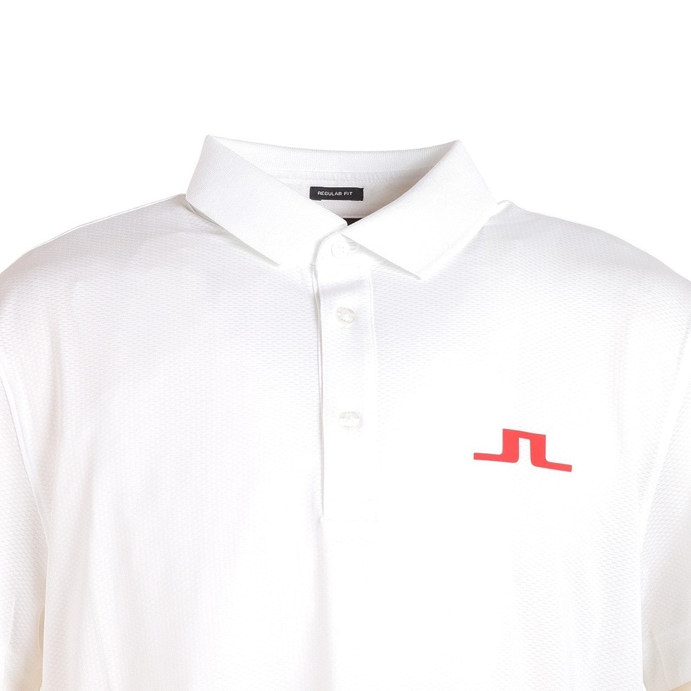 J.LINDEBERG（メンズ）ゴルフウェア 吸水 速乾 Bridge テックメッシュジャージ半袖シャツ 071-28450-004