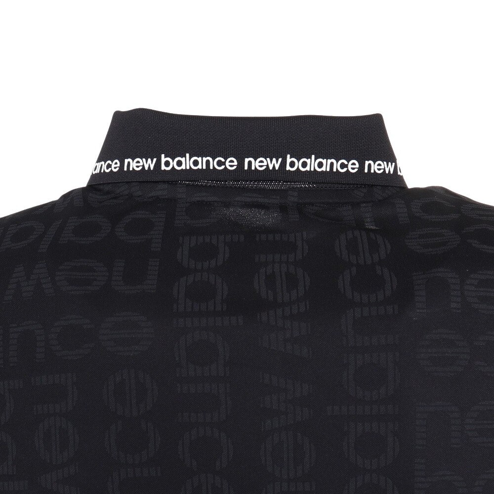 ニューバランス（new balance）（メンズ）ゴルフウェア 吸湿 速乾 半袖ポロシャツ 012-3160003-010