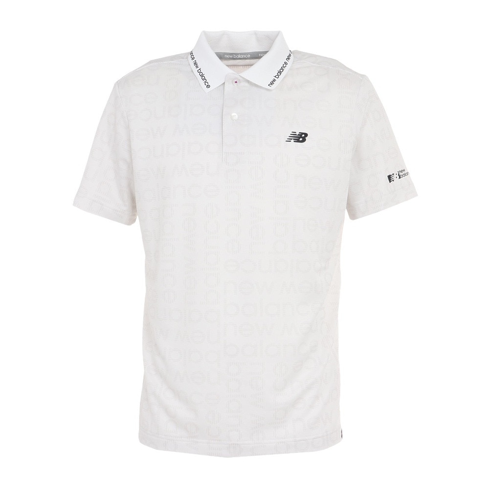 ニューバランス（new balance）（メンズ）ゴルフウェア 吸湿 速乾 半袖ポロシャツ 012-3160003-030