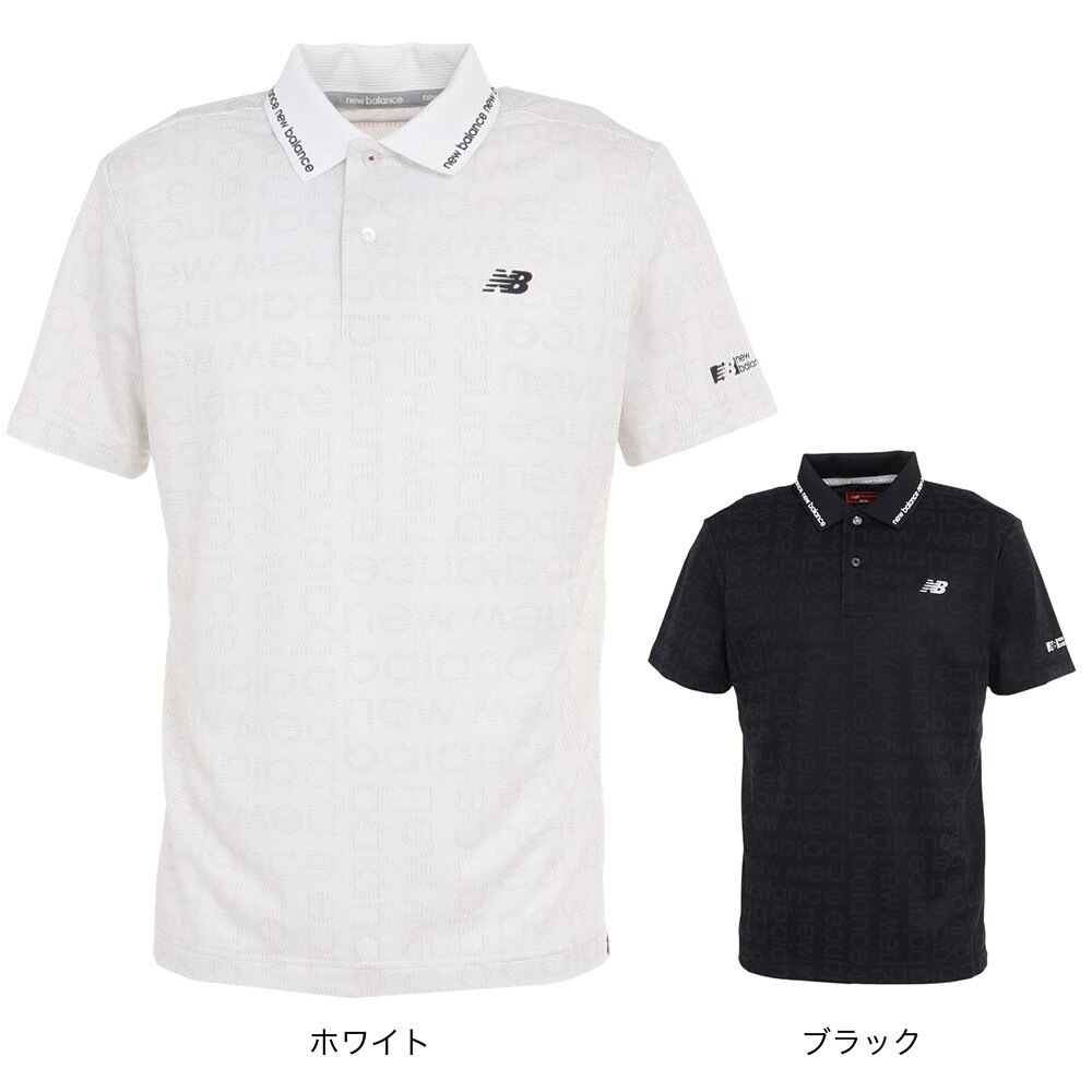 ニューバランス（new balance）（メンズ）ゴルフウェア 吸湿 速乾 半袖ポロシャツ 012-3160003-030