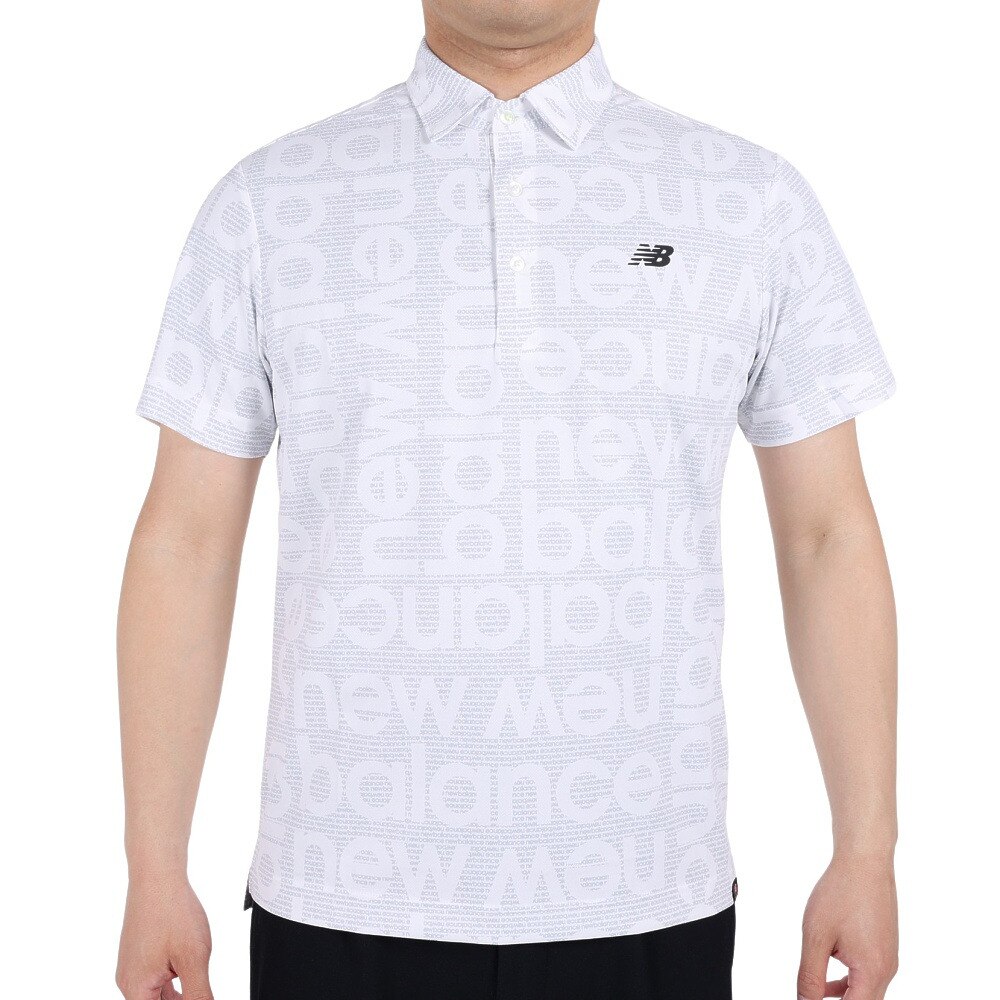 ニューバランス（new balance）（メンズ）ゴルフウェア 半袖 カラーシャツ 012-3168009-030