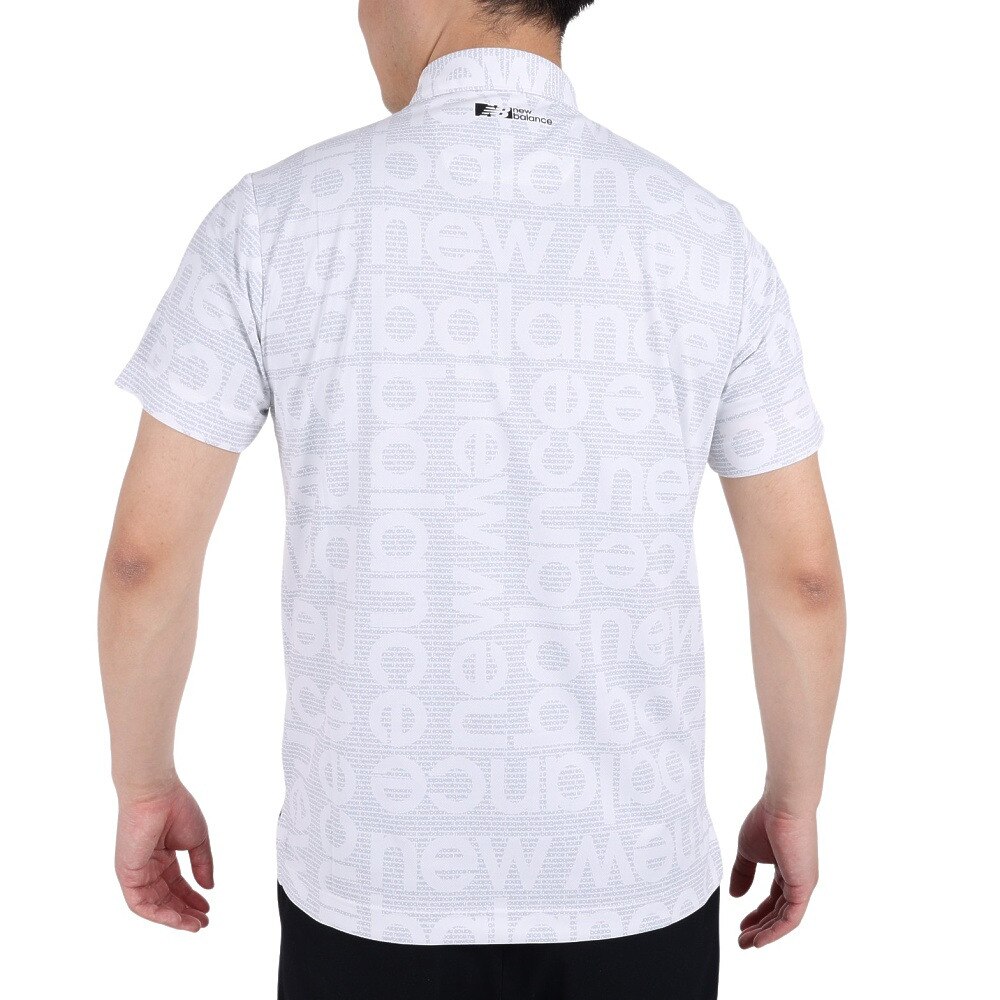 ニューバランス（new balance）（メンズ）ゴルフウェア 半袖 カラーシャツ 012-3168009-030
