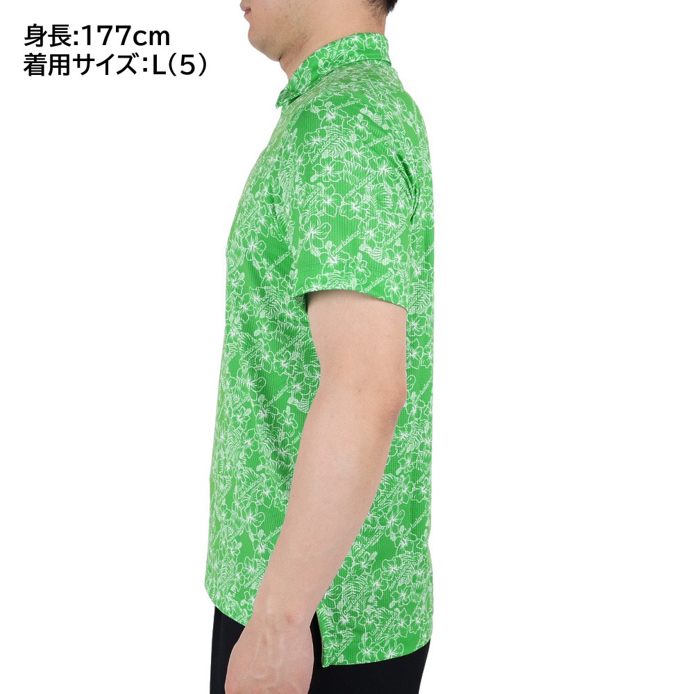 ニューバランス（new balance）（メンズ）ゴルフウェア 吸水 速乾 半袖 カラーシャツ 012-3168011-132