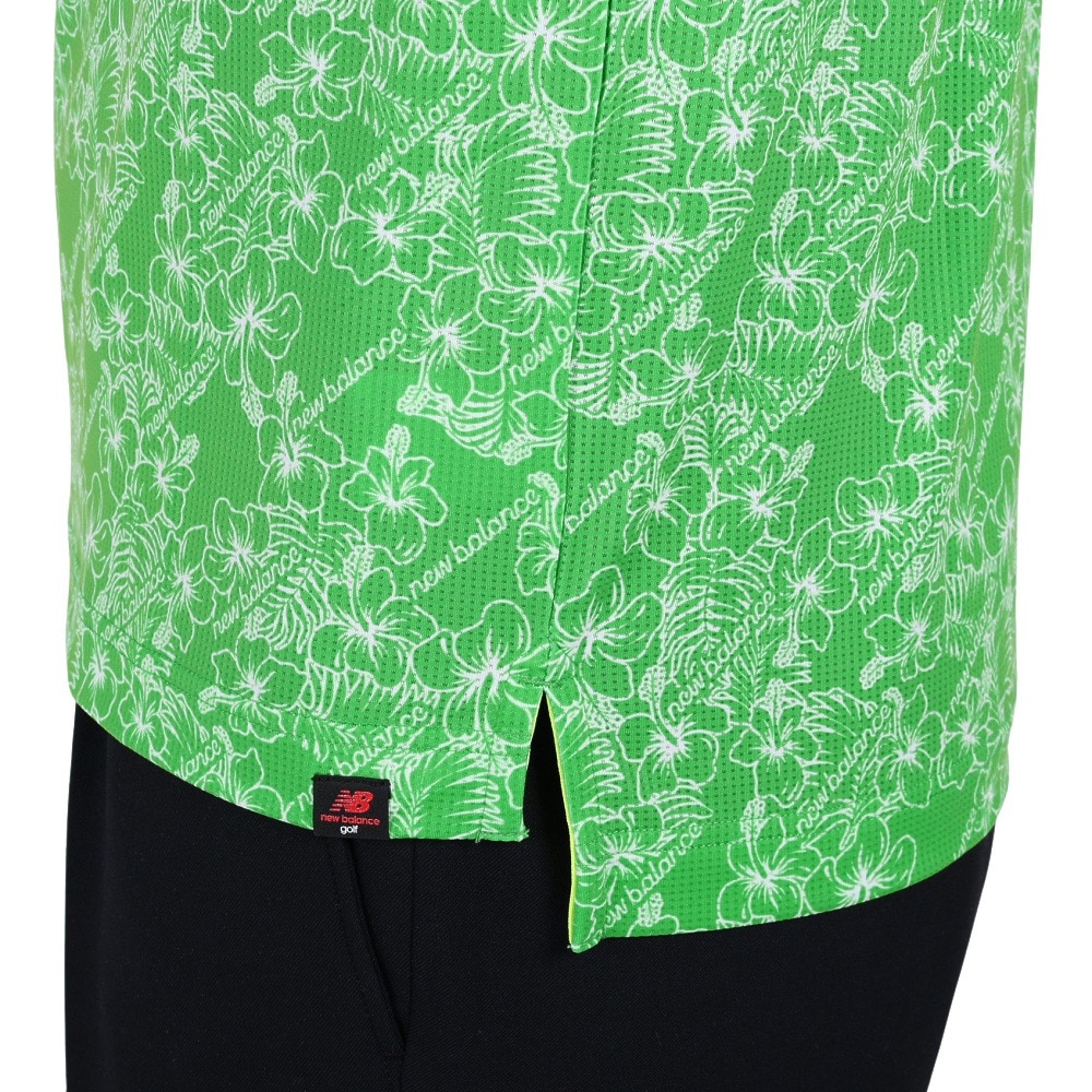 ニューバランス（new balance）（メンズ）ゴルフウェア 吸水 速乾 半袖 カラーシャツ 012-3168011-132
