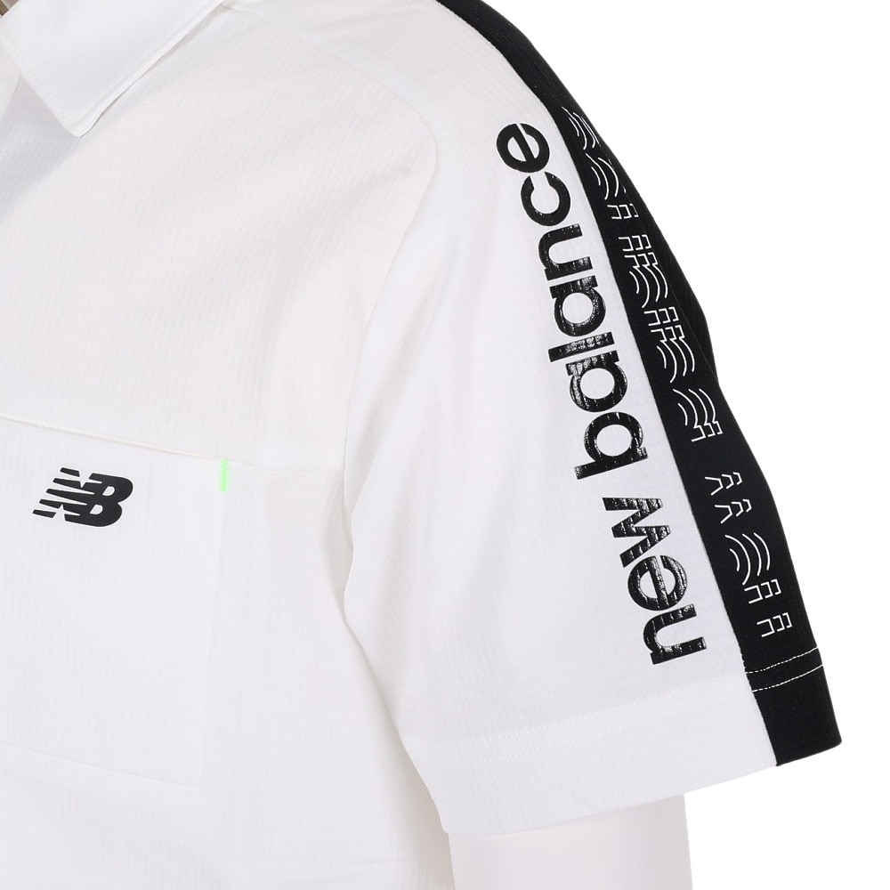 ニューバランス（new balance）（メンズ）ゴルフウェア ストレッチ 半袖ポロシャツ 012-3168012-030