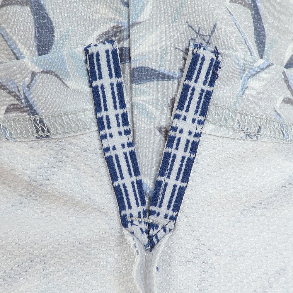 フィドラ（FIDRA）（メンズ）ゴルフウェア シックボタニカル半袖ポロシャツ FD5PTG13 GRY