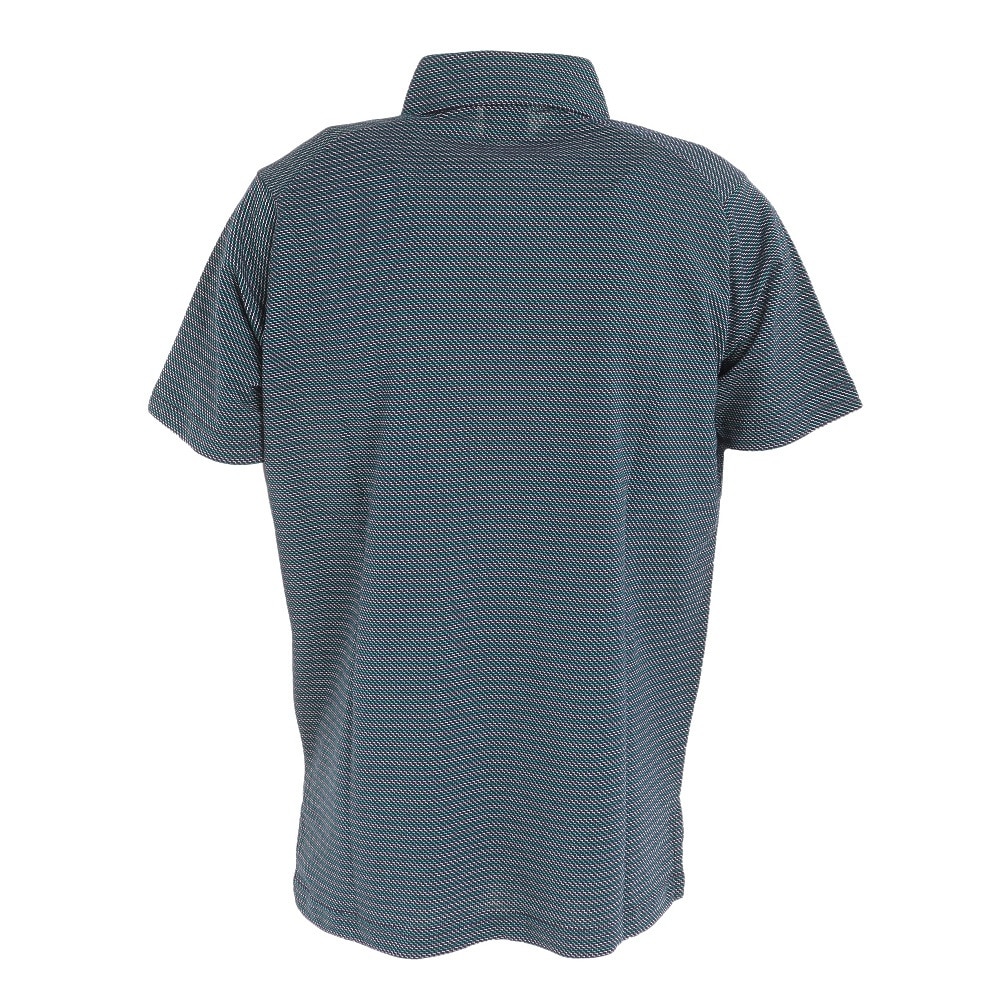 クランク（CLUNK）（メンズ）ゴルフウェア 吸汗 速乾 消臭 半袖 ポロシャツ CL5PTG11 NVY