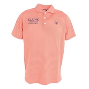クランク（CLUNK）（メンズ）ゴルフウェア 吸汗 速乾 消臭 半袖 ポロシャツ CL5PTG11 SMP