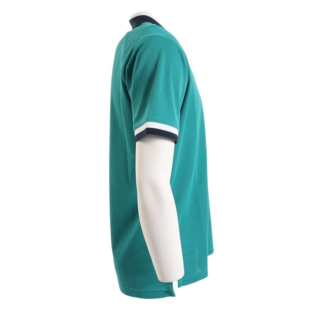 クランク（CLUNK）（メンズ）ゴルフウェア 接触冷感 吸汗 速乾 半袖ポロシャツ CL5PTG17 DGRN