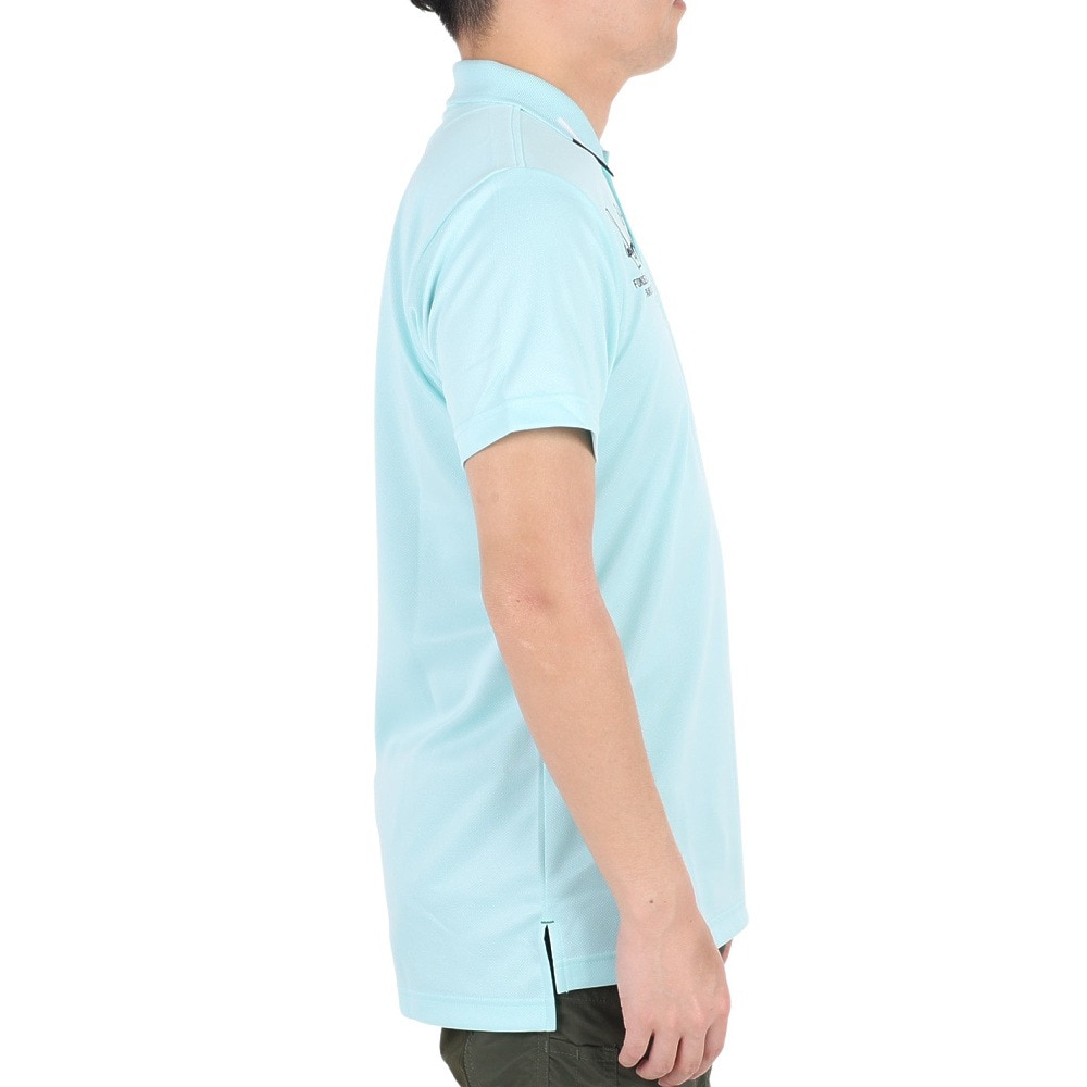ルコックスポルティフ（lecoqsportif）（メンズ）ゴルフウェア 吸汗 速乾 EXcDRY半袖ポロシャツ QGMVJA11 EM00