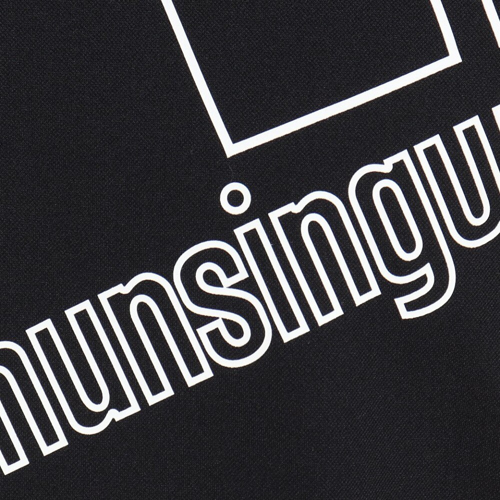 マンシングウエア（MUNSING WEAR）（メンズ）ゴルフウェア MOTION 3D RENU 鹿の子テーラーカラーシャツ MEMVJA04 BK00