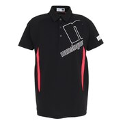 マンシングウエア（MUNSING WEAR）（メンズ）ゴルフウェア MOTION 3D RENU 鹿の子テーラーカラーシャツ MEMVJA04 BK00