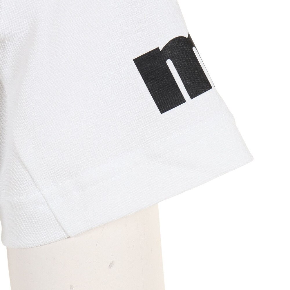 マンシングウエア（MUNSING WEAR）（メンズ）ゴルフウェア MOTION 3D RENU 鹿の子テーラーカラーシャツ MEMVJA04 WH00