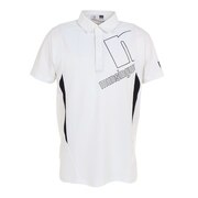 マンシングウエア（MUNSING WEAR）（メンズ）ゴルフウェア MOTION 3D RENU 鹿の子テーラーカラーシャツ MEMVJA04 WH00