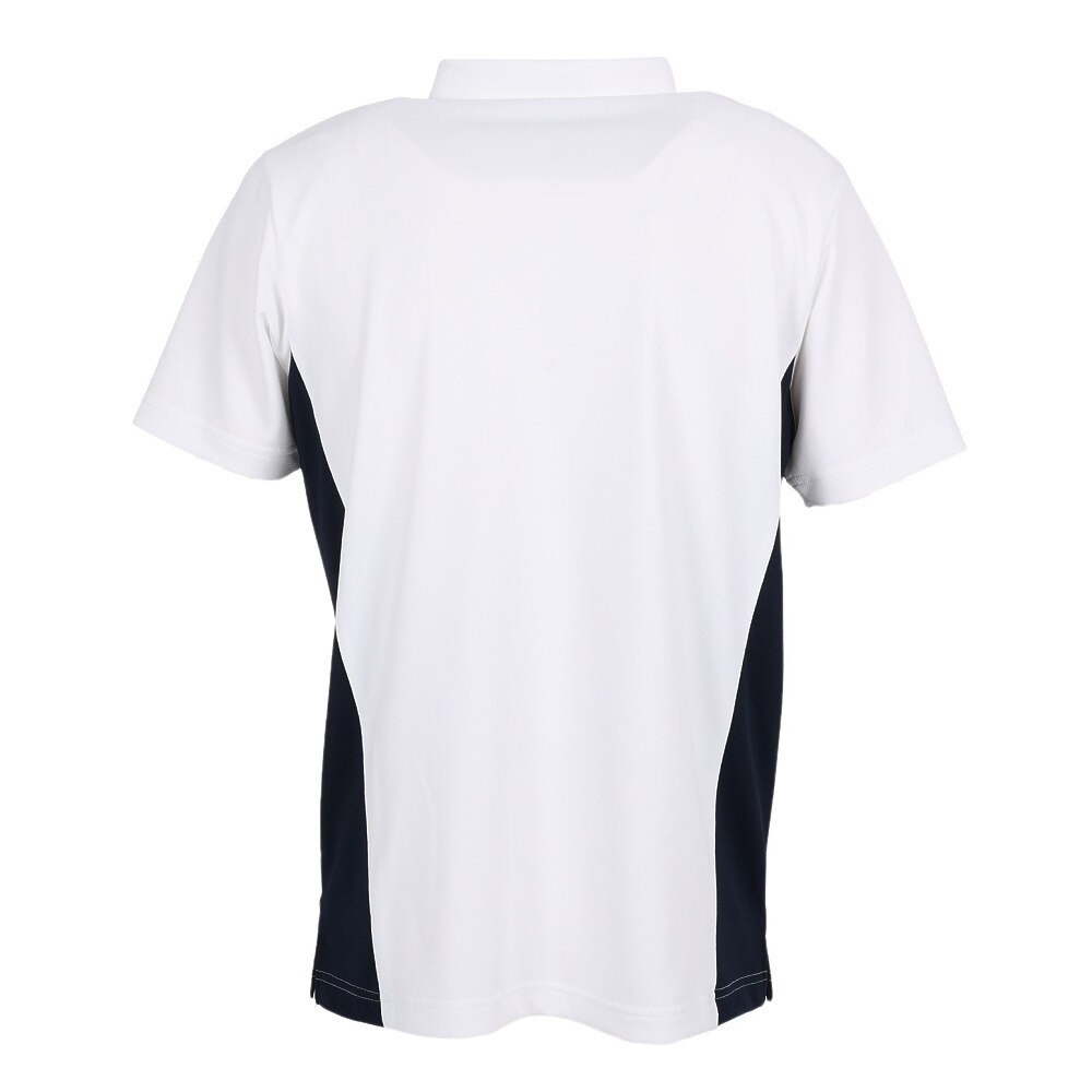 マンシングウエア（MUNSING WEAR）（メンズ）ゴルフウェア SUNSCREENピケテーラーカラーシャツ MGMVJA03CH WH00