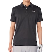 フィラ（FILA）（メンズ）ゴルフウェア 吸汗 速乾 半袖シャツ 742680Y-BK