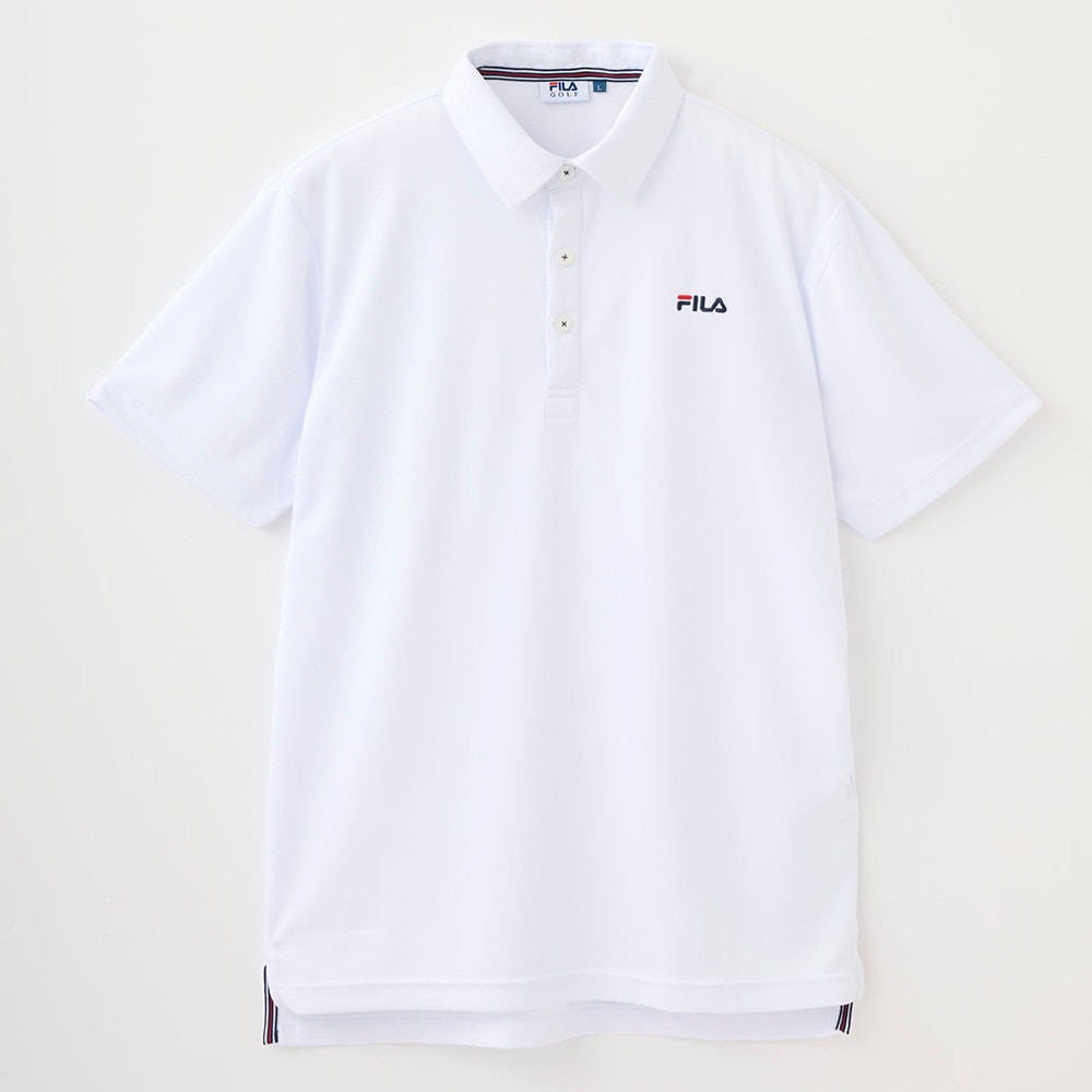 フィラ（FILA）（メンズ）ゴルフウェア 吸汗 速乾 半袖シャツ 742680Y-WT