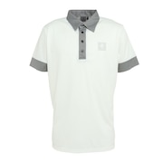 クロススポーツウエア（Cross Sportswear）（メンズ）ゴルフウェア Andy 半袖ポロシャツ 1323831-100