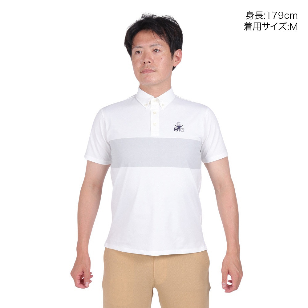 GB GOLF（ゴールデンベア ゴルフ）（メンズ）ゴルフウェア 吸汗 速乾 SPIKE 半袖ポロシャツ 311J4556-C10
