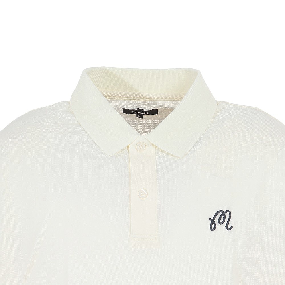 マルボンゴルフ（Malbon Glolf）（メンズ）ゴルフウェア 半袖 ポロシャツ Major Polo M-7612-CRM