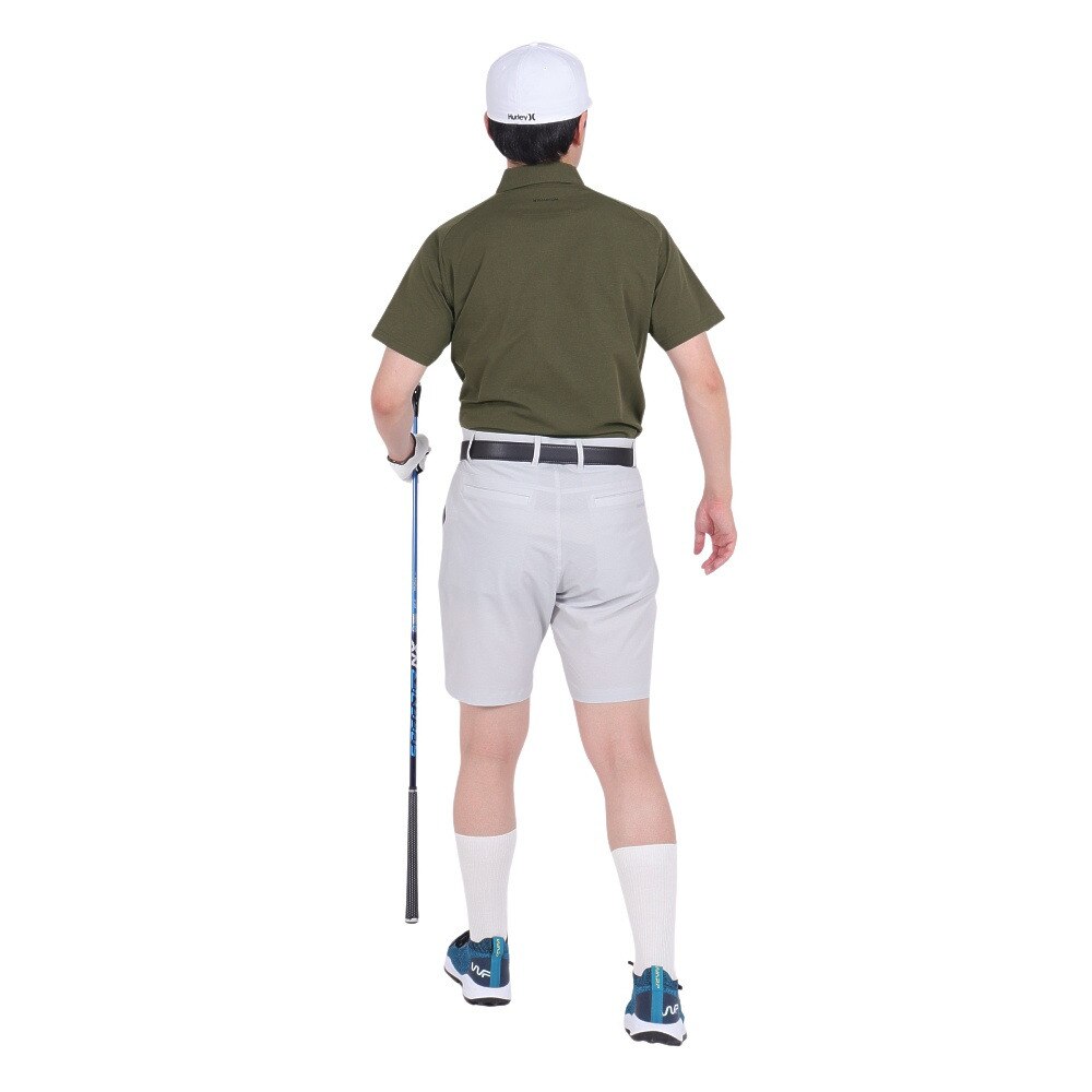 ハーレー（HURLEY）（メンズ）ゴルフウェア 吸汗 速乾 PHANTOM ONE AND ONLY 半袖ポロシャツ MKT2310070-OLV