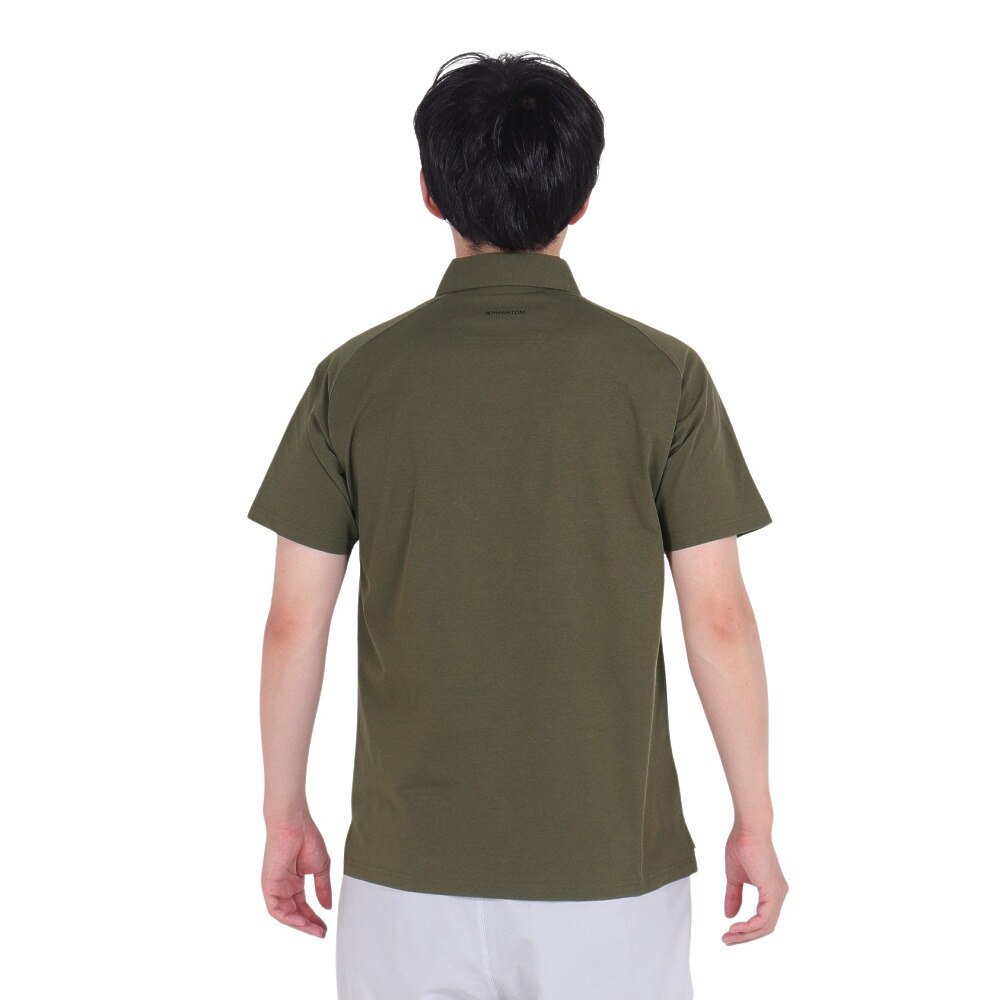 ハーレー（HURLEY）（メンズ）ゴルフウェア 吸汗 速乾 PHANTOM ONE AND ONLY 半袖ポロシャツ MKT2310070-OLV