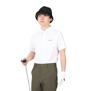 ハーレー（HURLEY）（メンズ）ゴルフウェア 吸汗 速乾 ファントム ワンアンドオンリー 半袖ポロシャツ MKT2310070-OWHT