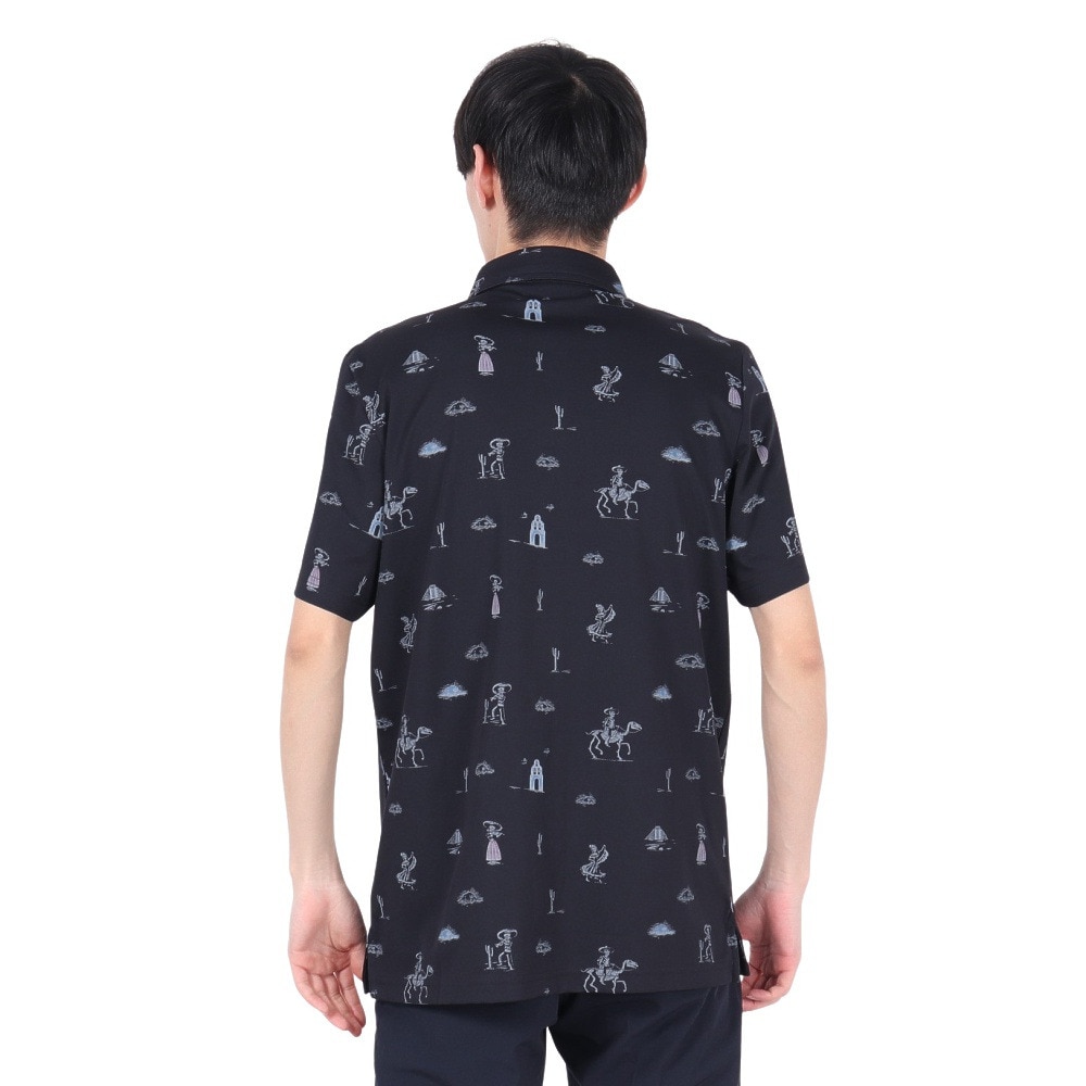 トラヴィスマシュー（Travis Mathew）（メンズ）ゴルフウェア 半袖 ポロシャツ 1MZ100JV-0BLK
