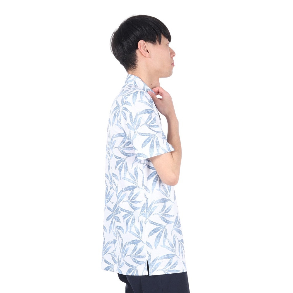 トラヴィスマシュー（Travis Mathew）（メンズ）ゴルフウェア 半袖 ポロシャツ 1MZ115JV-1WHT