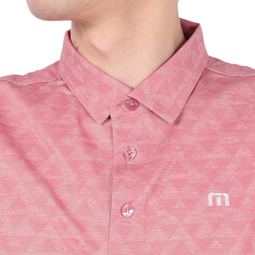 トラヴィスマシュー（Travis Mathew）（メンズ）ゴルフウェア 半袖 プリント ポロシャツ 7AI018-6MLR