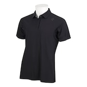 デサントゴルフ（DESCENTEGOLF）（メンズ）ゴルフウェア g-arc collection トリコット半袖シャツ DGMWJA00 BK00