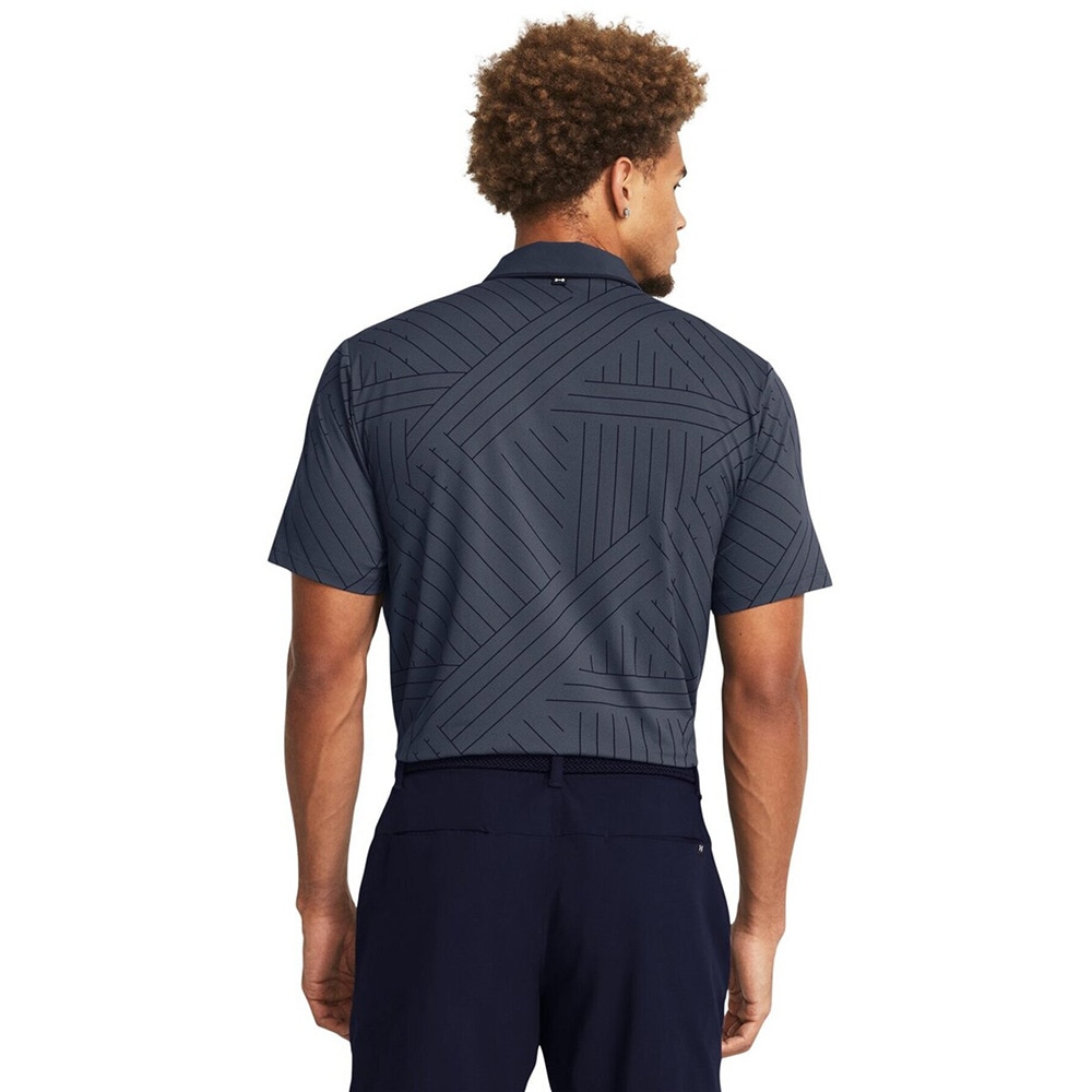 アンダーアーマー（UNDER ARMOUR）（メンズ）ゴルフウェア 半袖 アイソチルEdgeポロシャツ 1377365 045