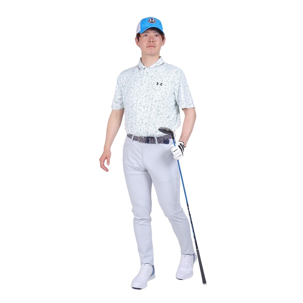 アンダーアーマー（UNDER ARMOUR）（メンズ）ゴルフウェア 半袖 アイソチル バージ ポロシャツ 1377366 103