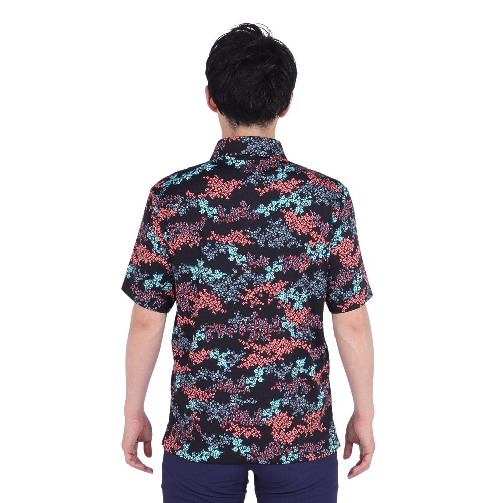 アンダーアーマー（UNDER ARMOUR）（メンズ）ゴルフウェア 吸汗 速乾 プレーオフ 半袖ポロシャツ3.0 プリント 1378677 008