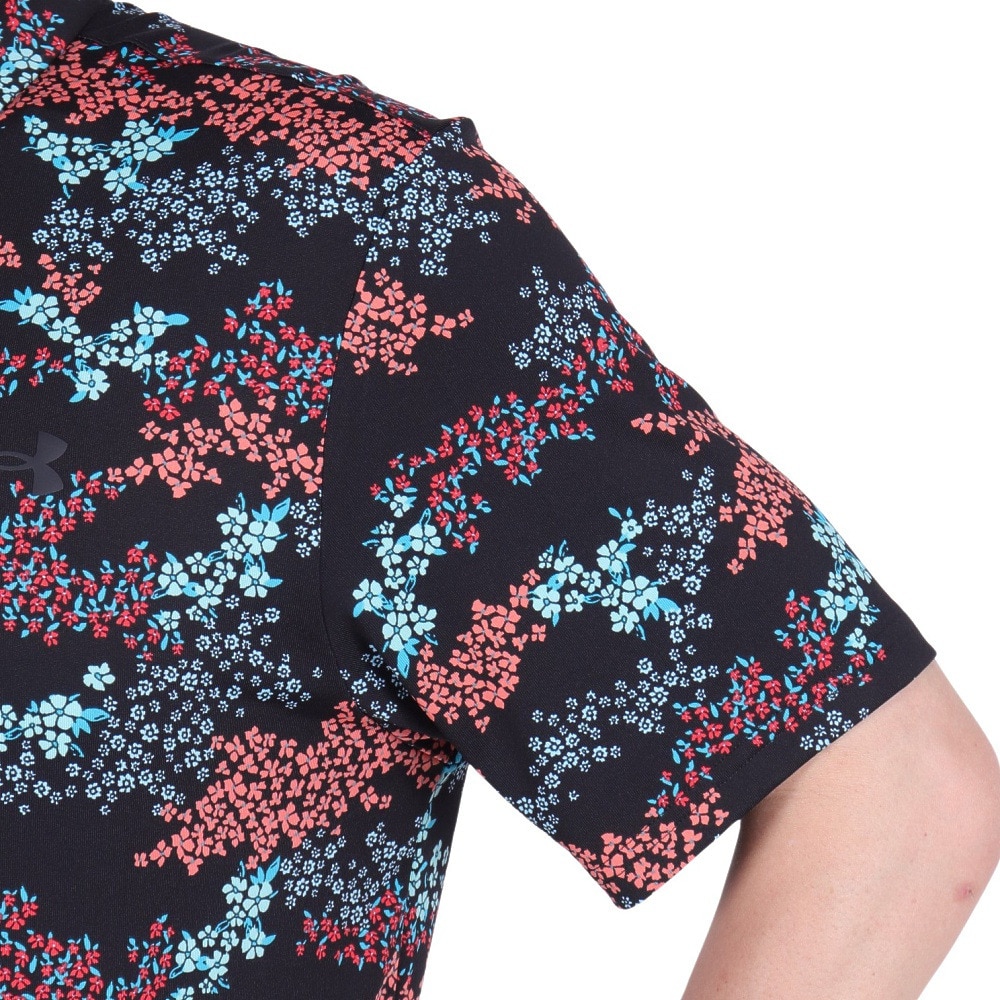 アンダーアーマー（UNDER ARMOUR）（メンズ）ゴルフウェア 吸汗 速乾 プレーオフ 半袖ポロシャツ3.0 プリント 1378677 008