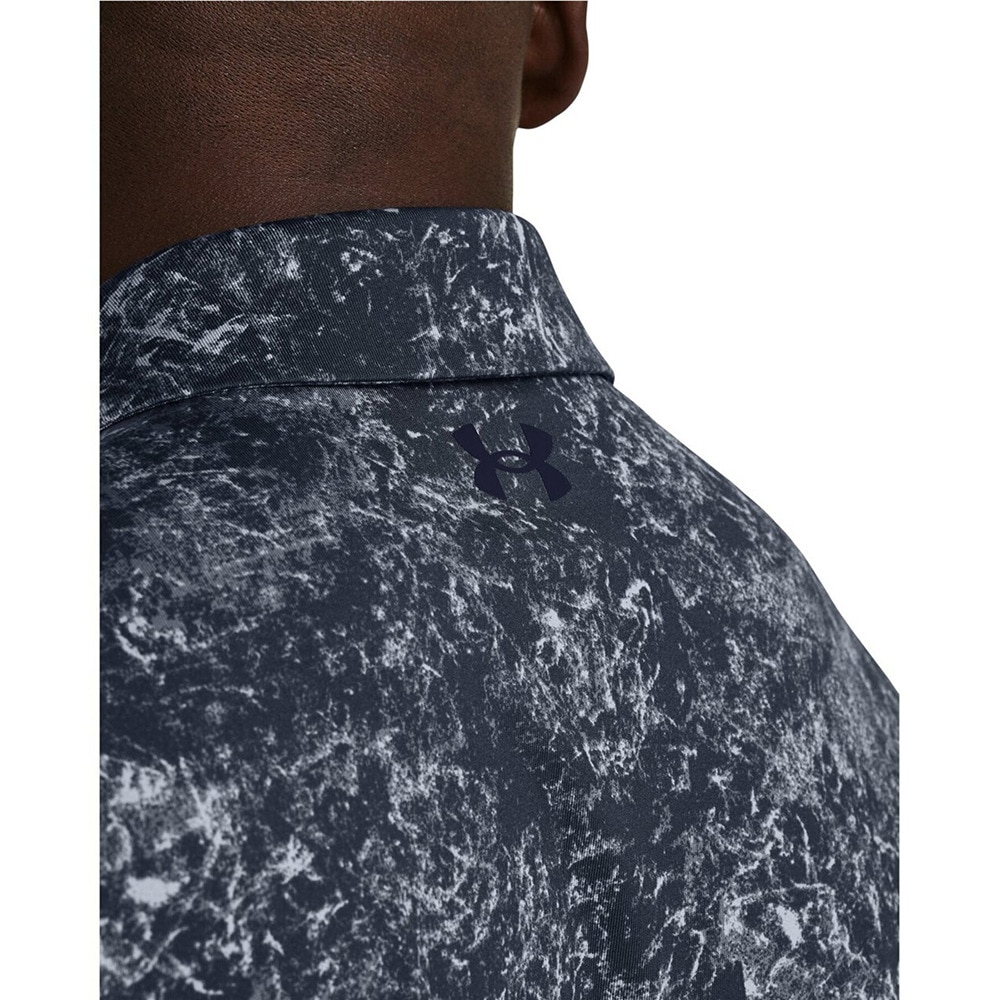 アンダーアーマー（UNDER ARMOUR）（メンズ）ゴルフウェア 吸汗 速乾 プレーオフ 半袖ポロシャツ3.0 プリント 1378677 045
