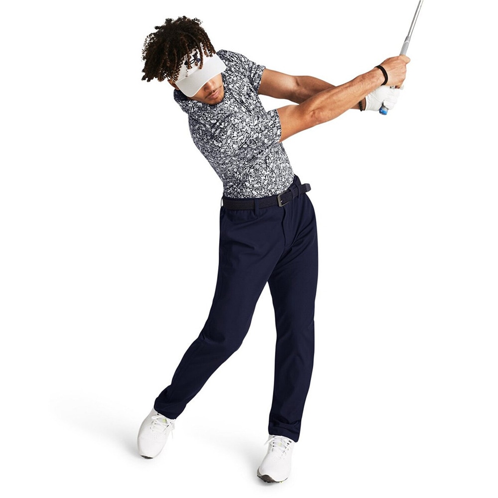 アンダーアーマー（UNDER ARMOUR）（メンズ）ゴルフウェア 半袖 Playoff 3プリントポロシャツ 1378677 416