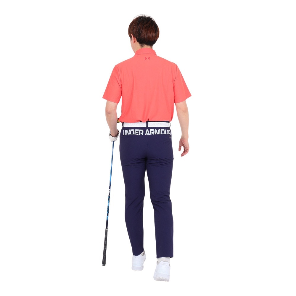 アンダーアーマー（UNDER ARMOUR）（メンズ）ゴルフウェア Mid Logo 半袖ポロシャツ 1385509 811
