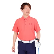 アンダーアーマー（UNDER ARMOUR）（メンズ）ゴルフウェア Mid Logo 半袖ポロシャツ 1385509 811