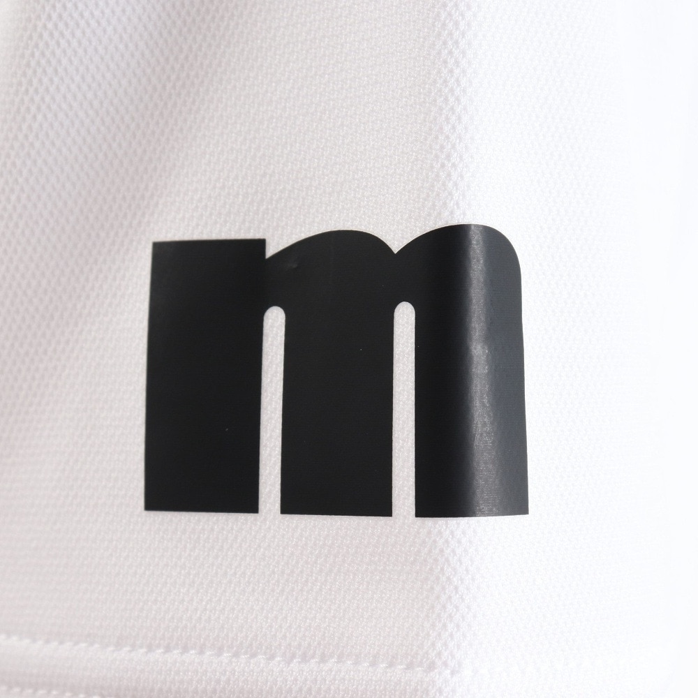 マンシングウエア（MUNSING WEAR）（メンズ）ゴルフウェア 吸汗 速乾 接触冷感 ビックモチーフ テーラーカラー ポロ半袖シャツ MEMVJA10 WH00