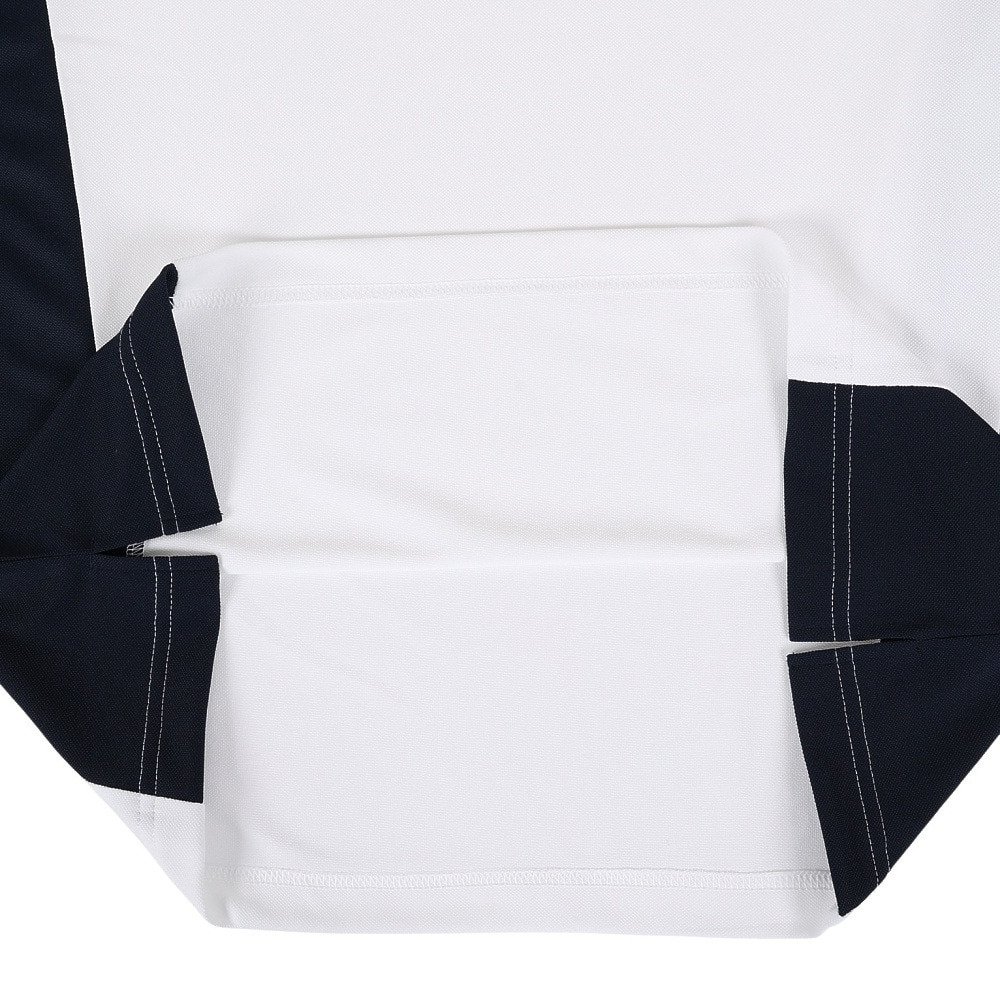 マンシング（MUNSING）（メンズ）ゴルフウェア SUNSCREENピケテーラーカラーシャツ MGMVJA03CH WH00