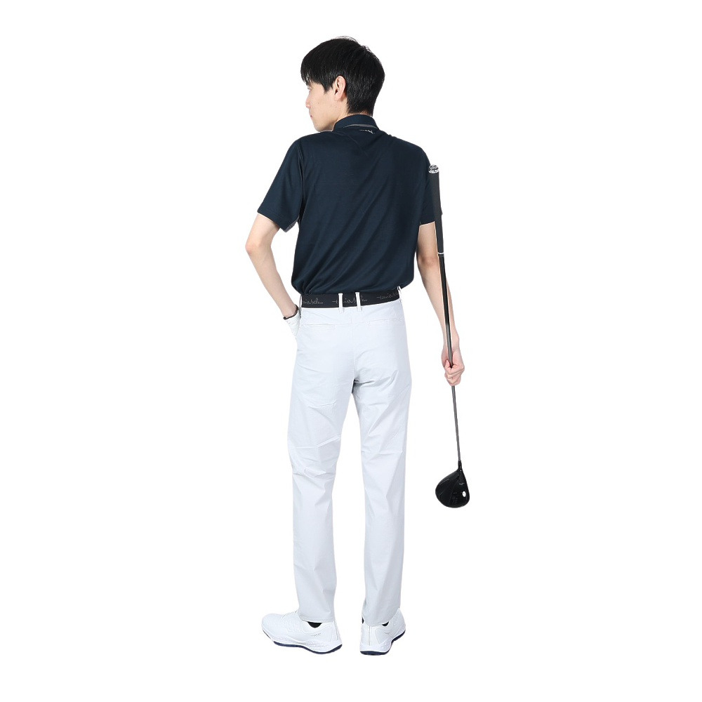 トラヴィスマシュー（Travis Mathew）（メンズ）ゴルフウェア 吸汗速乾 半袖テック ポロシャツ ストレッチ 7AF075-0BLK