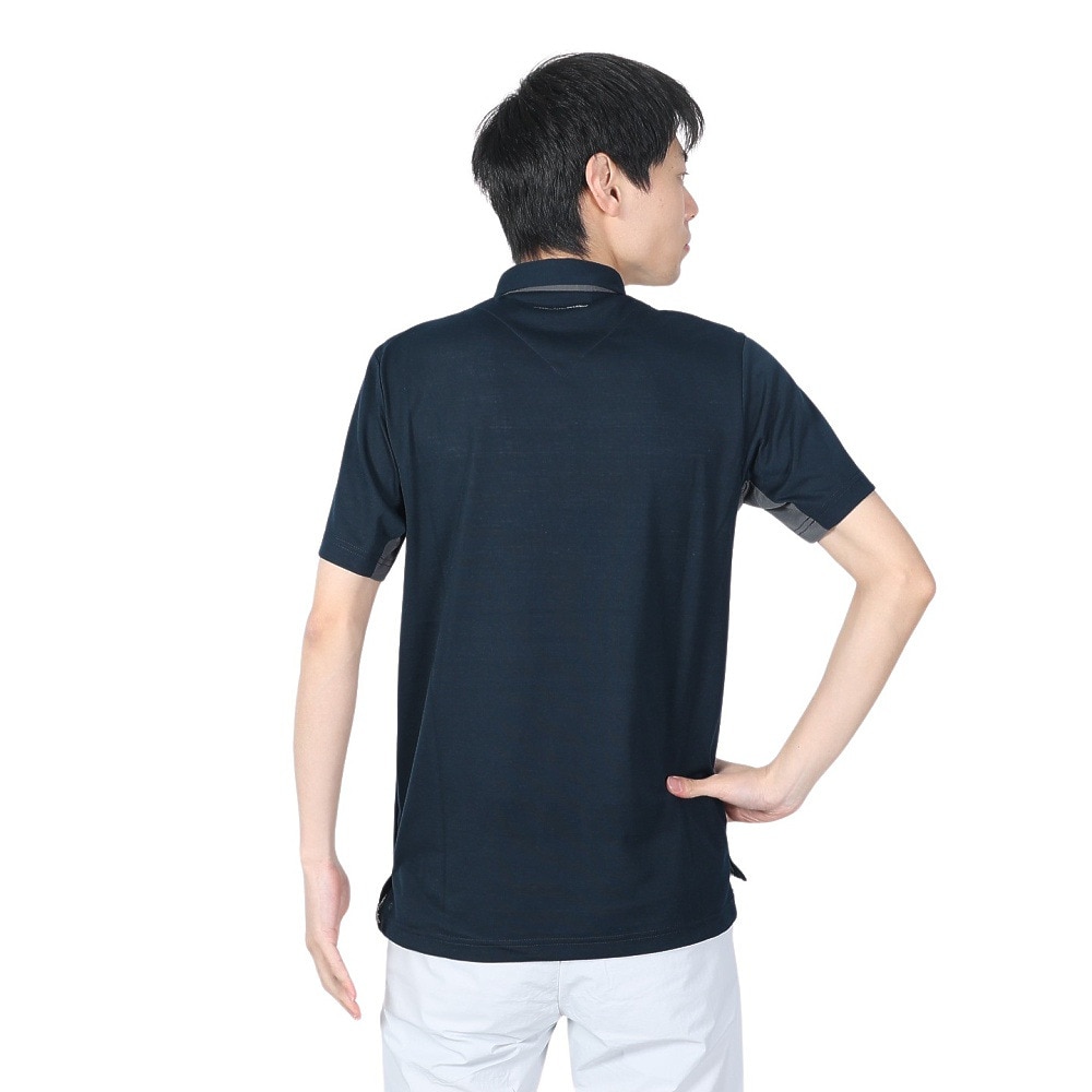 トラヴィスマシュー（Travis Mathew）（メンズ）ゴルフウェア 吸汗速乾 半袖テック ポロシャツ ストレッチ 7AF075-0BLK