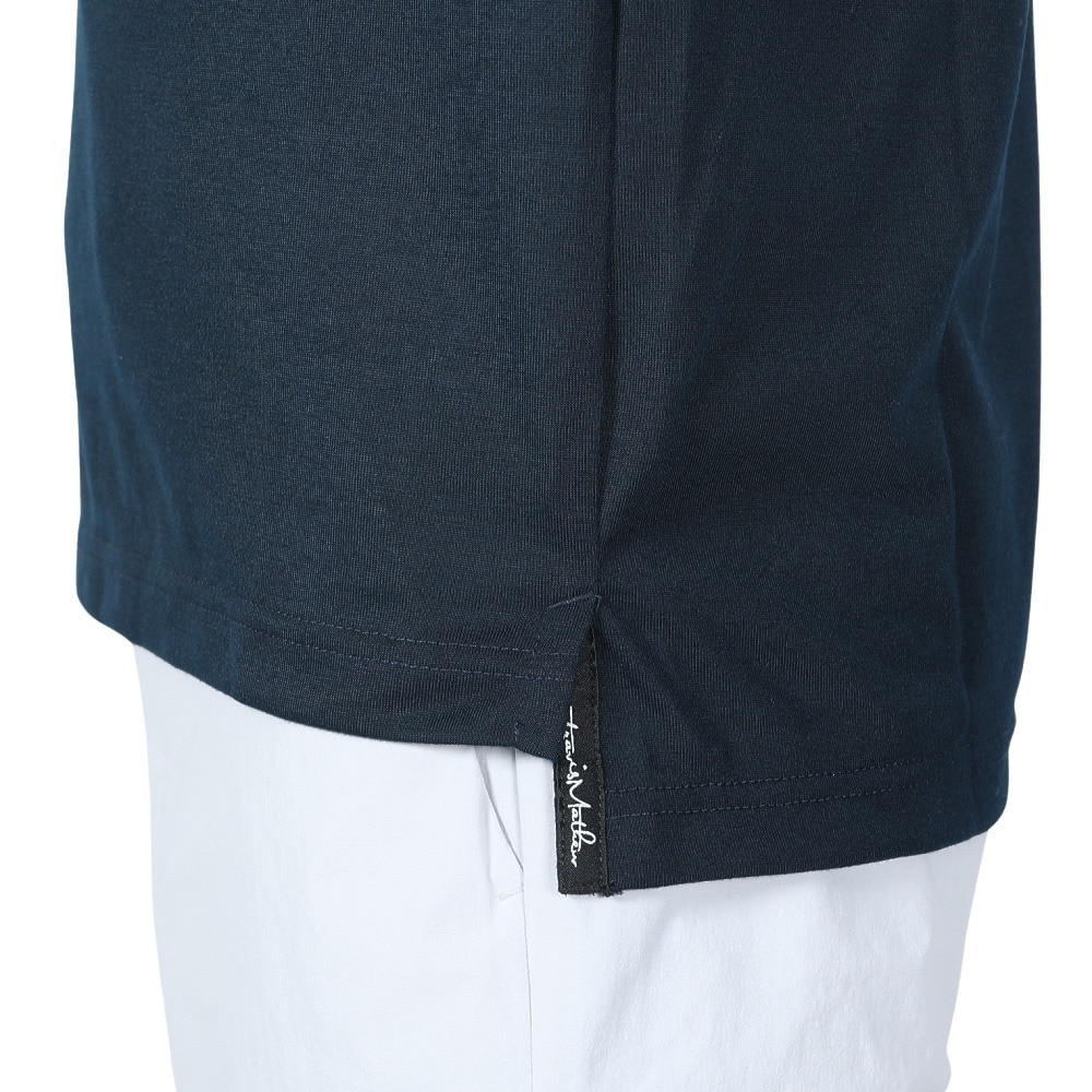 トラヴィスマシュー（Travis Mathew）（メンズ）ゴルフウェア 吸汗速乾 半袖テック ポロシャツ ストレッチ 7AF075-0BLK