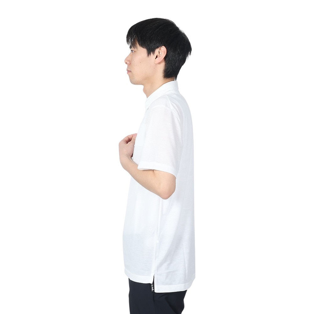 トラヴィスマシュー（Travis Mathew）（メンズ）ゴルフウェア 吸汗速乾 半袖テック ポロシャツ 吸汗速乾 ストレッチ 7AF075-1WHT